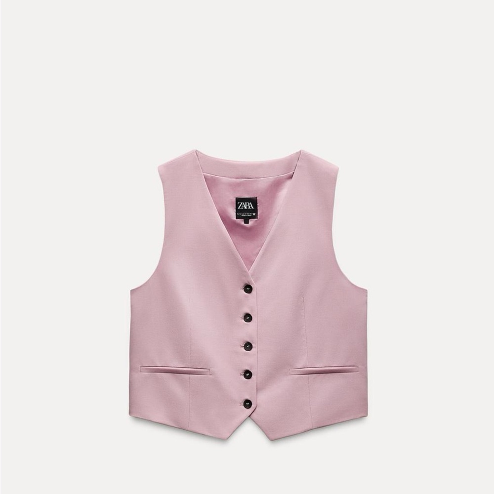 Zara Pink Vest Accessory